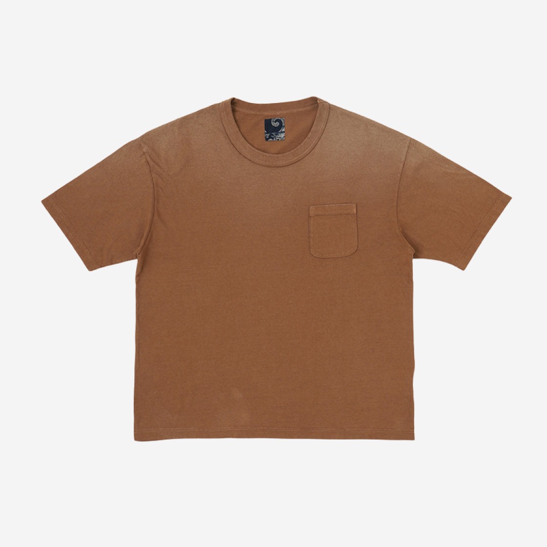 Visvim Amplus T-Shirt S/S DMGD Brown - 23SS 상세 이미지 1