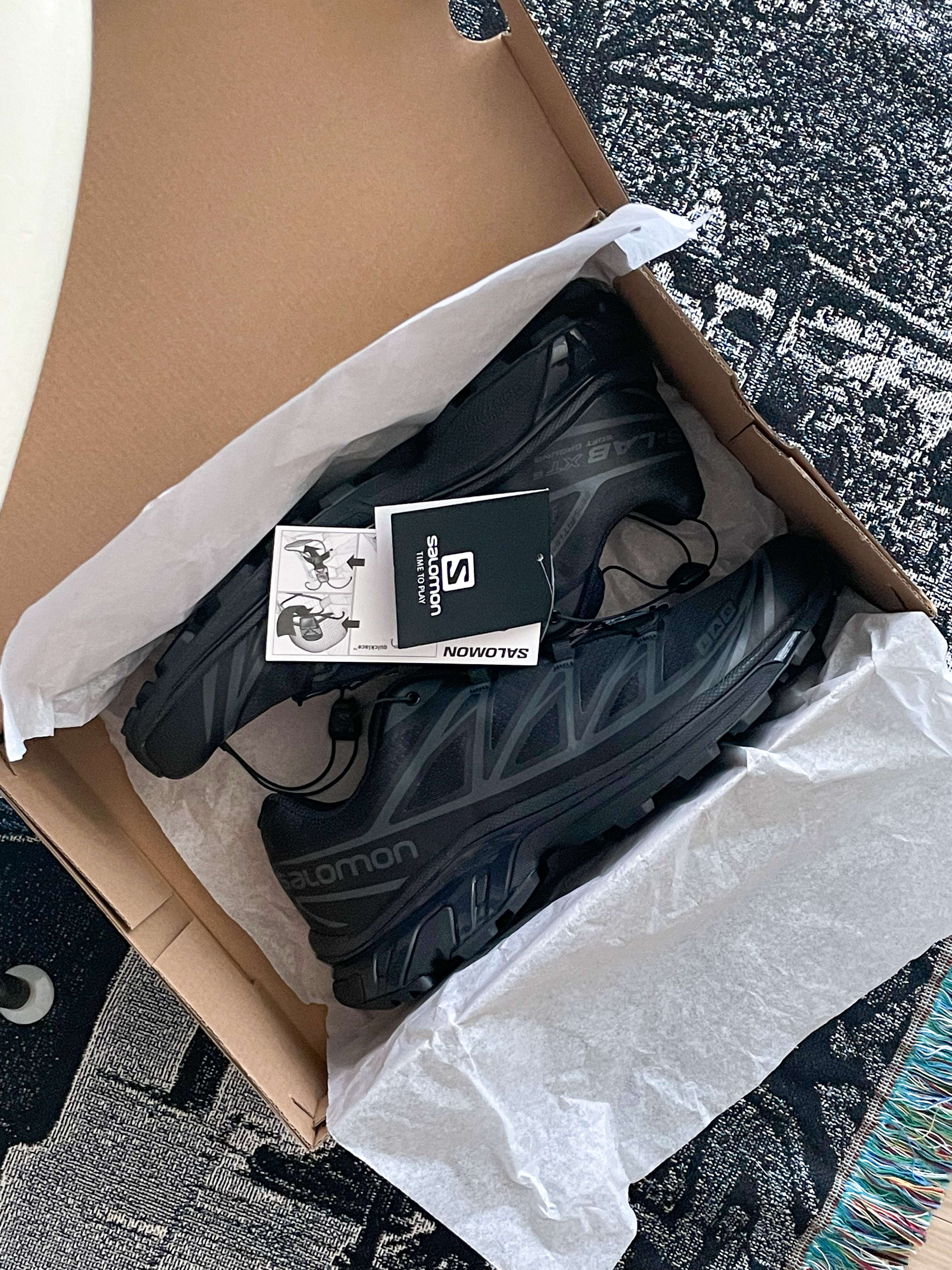 Salomon XT-Wings 2 Cradle Pink, Roa Hiking Katharina Black 착용 스타일 - 3