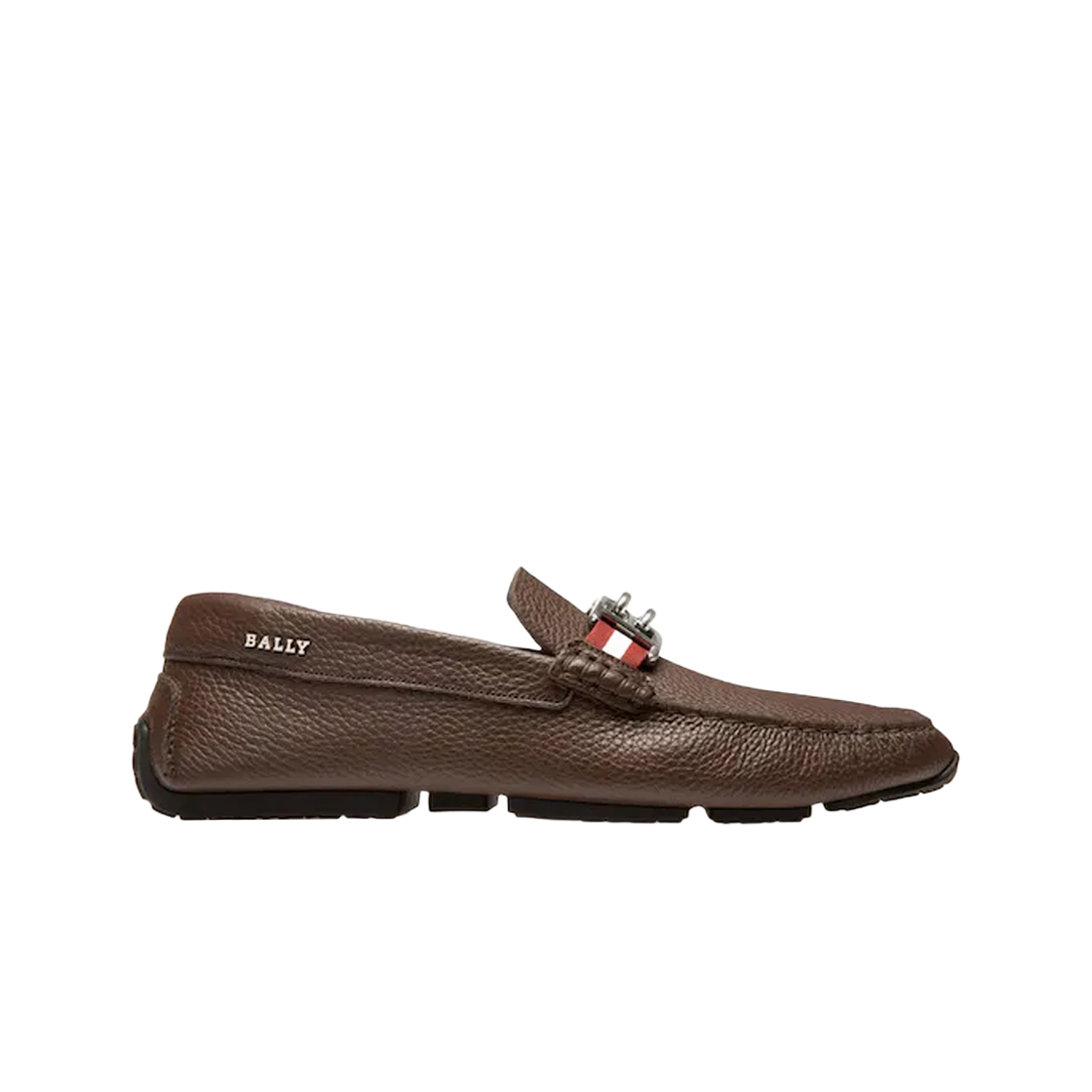 발리 파살 레더 드라이버 브라운 - 와이드(Bally Parsal Leather Drivers Brown - Wide) - 1