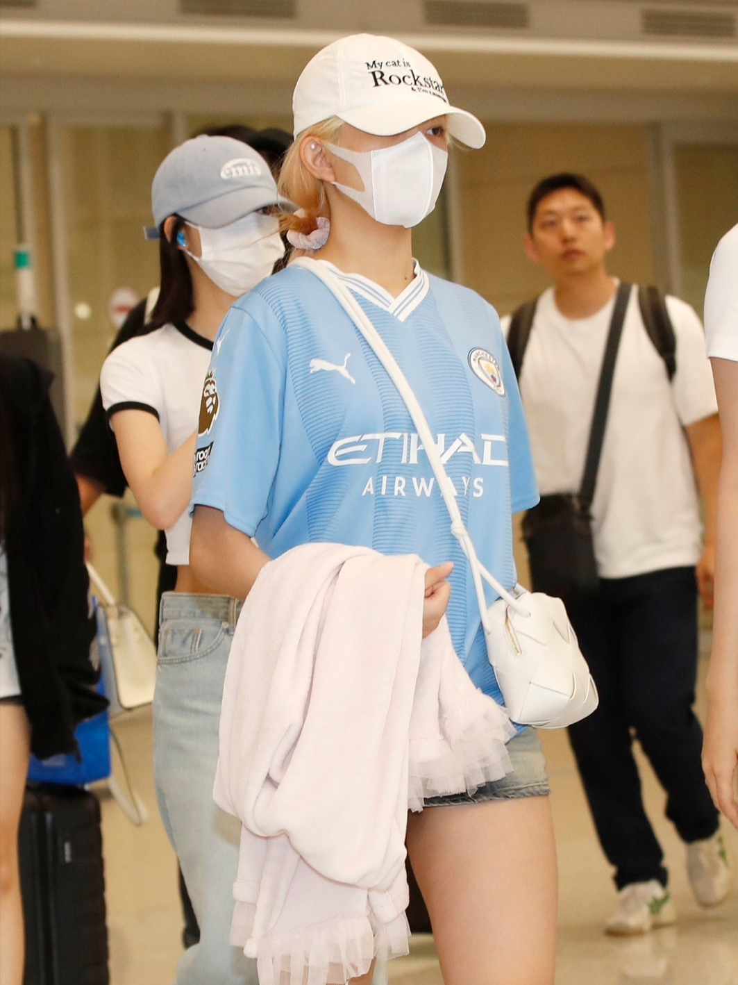 Puma Manchester City 2023/24 Home Jersey Team Light Blue (Non Marking Ver.) 착용 스타일 - 2