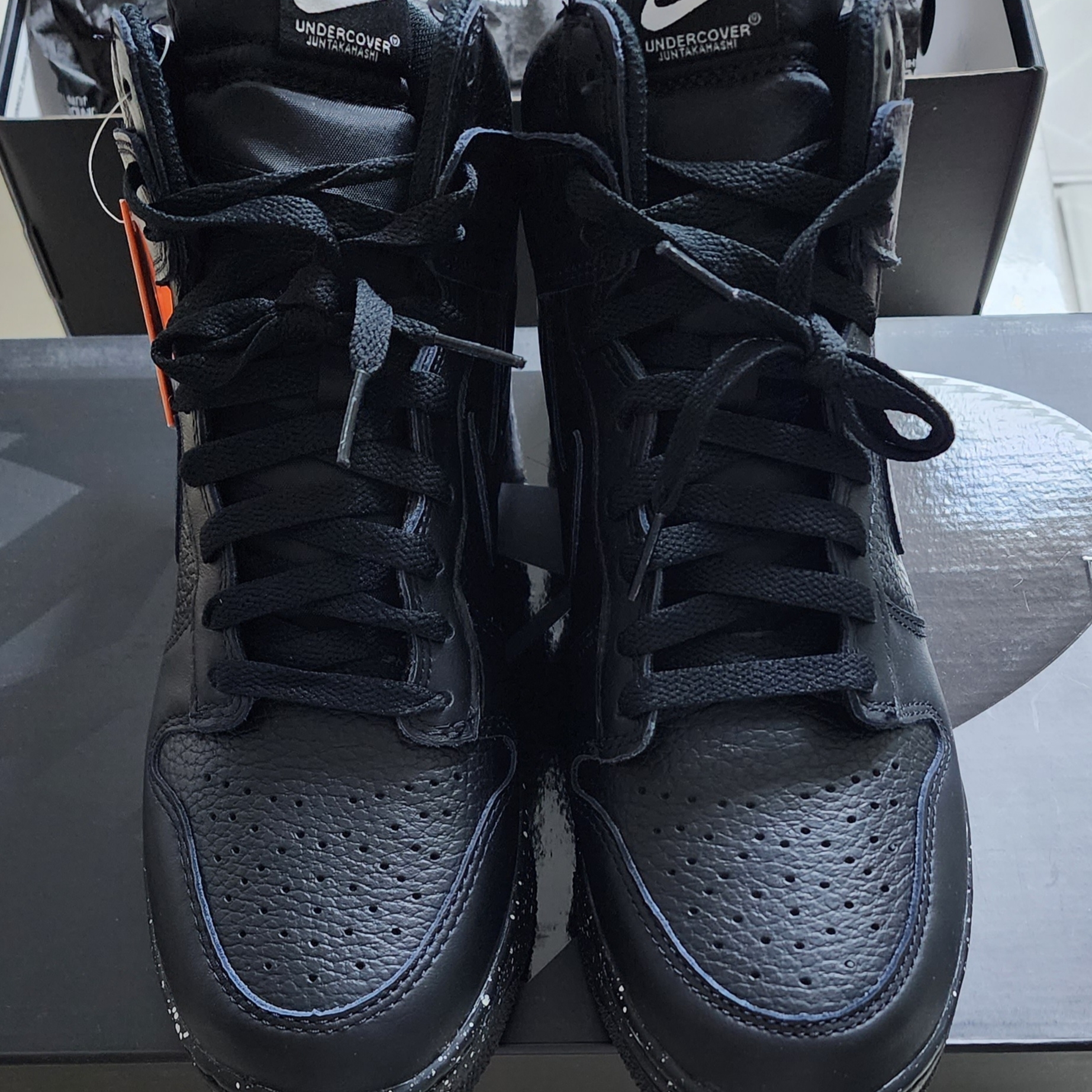 Nike x Undercover Dunk High 1985 Black 착용 스타일