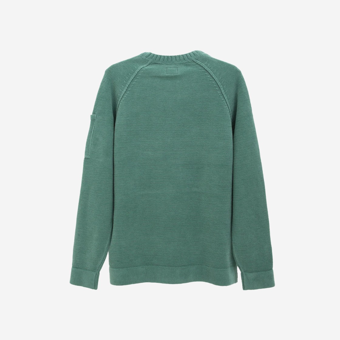 C.P. Company Chenille Cotton Knit Frosty Spruce Green - 23SS 상세 이미지 2