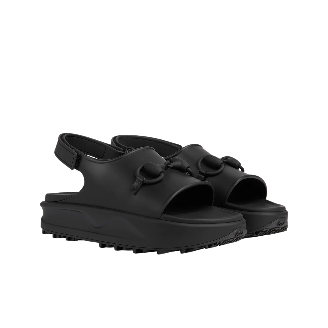 구찌 홀스빗 플랫폼 샌들 블랙(Gucci Horsebit Flatform Sandal Black) - 2