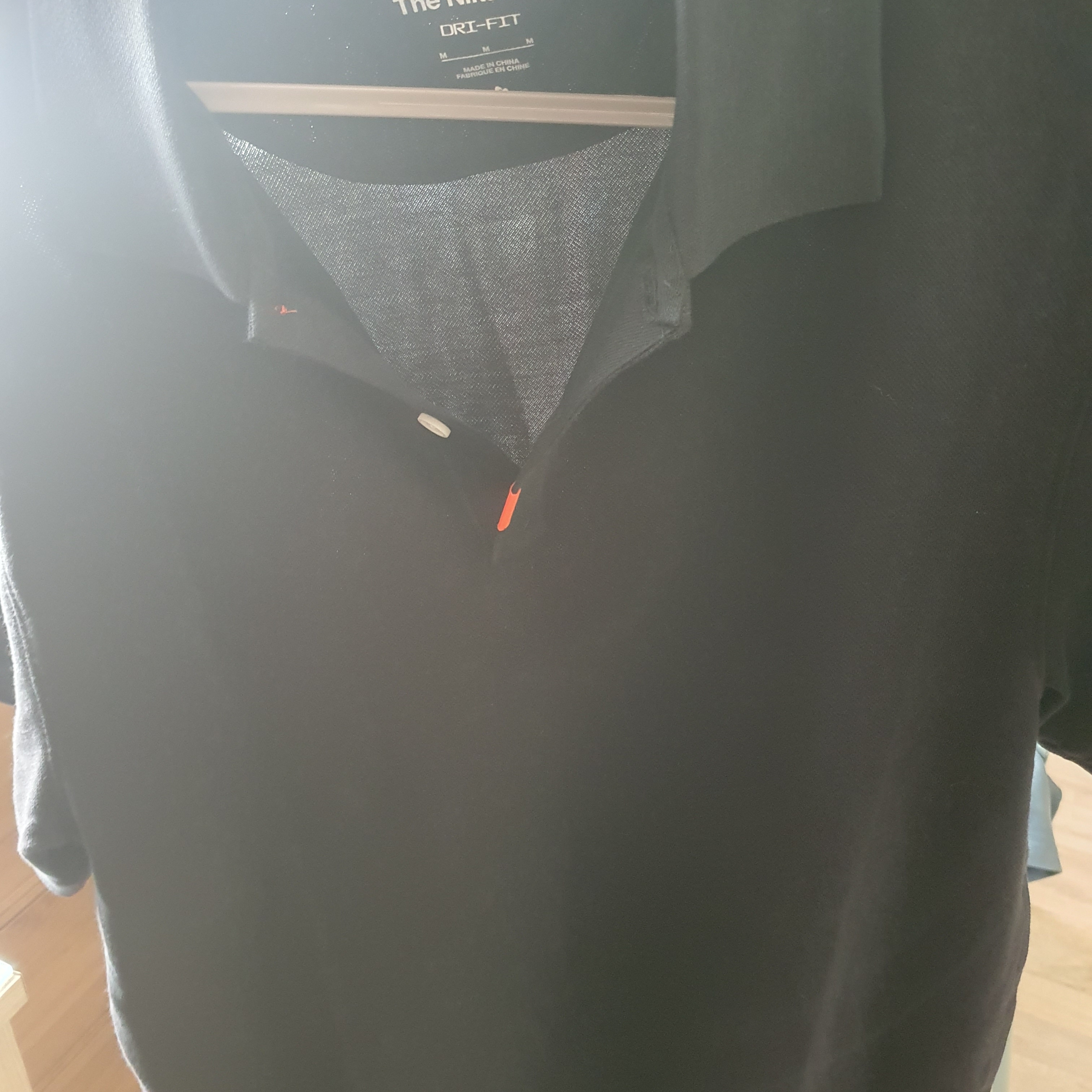 Nike Dri-Fit Polo Black - Asia 착용 스타일