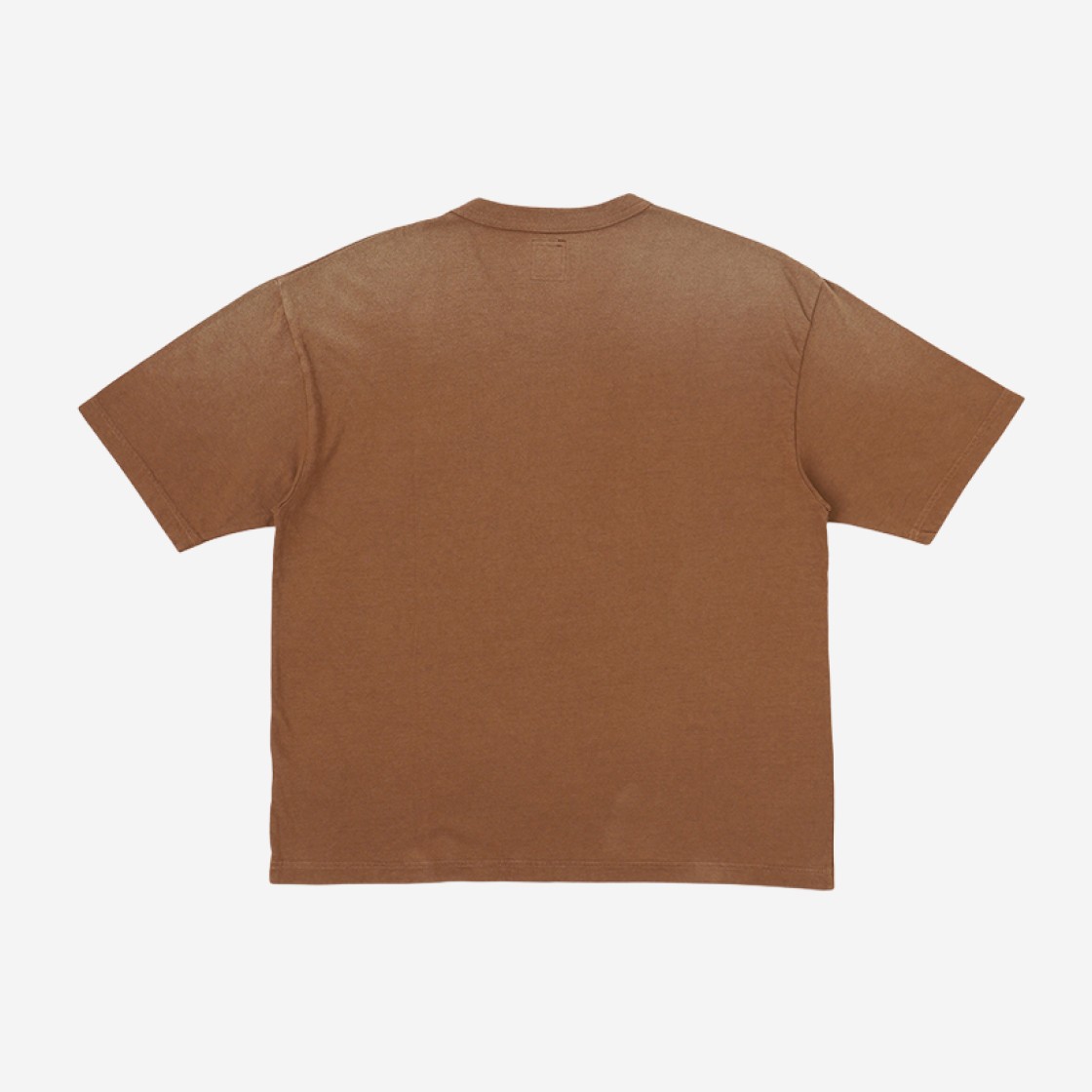 Visvim Amplus T-Shirt S/S DMGD Brown - 23SS 상세 이미지 2