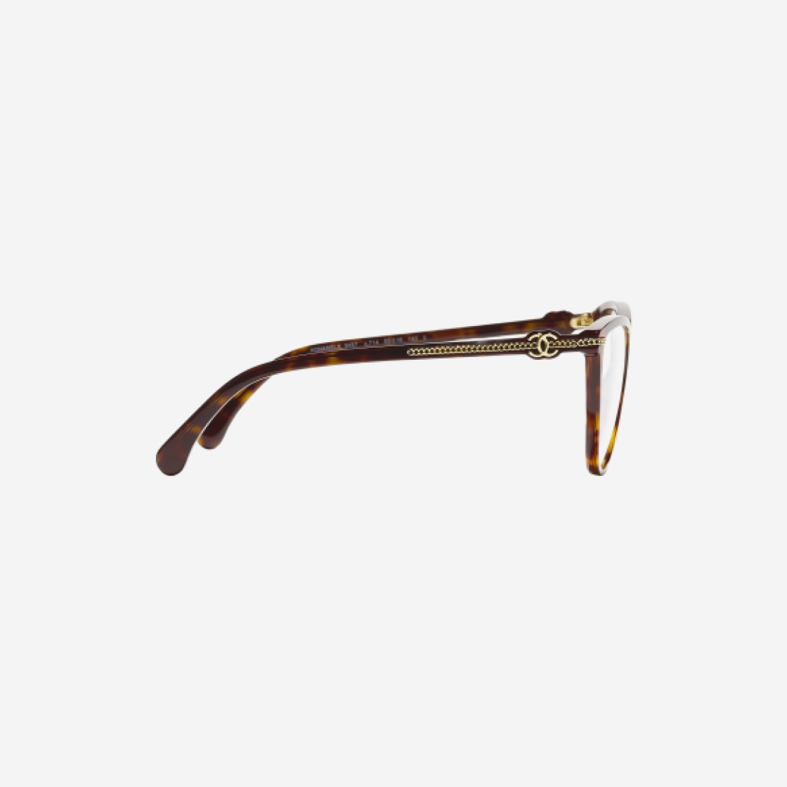 Chanel Cat Eye Eyeglasses Acetate & Dark Tortoise 상세 이미지 3