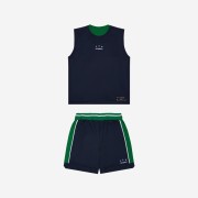 IAB Studio Reversible Jersey & Shorts Set Navy Green - 22FW