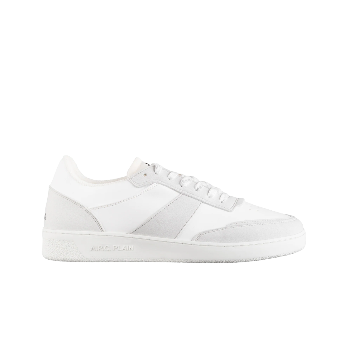 아페쎄 플레인 스니커즈 화이트(A.P.C. Plain Sneakers White)