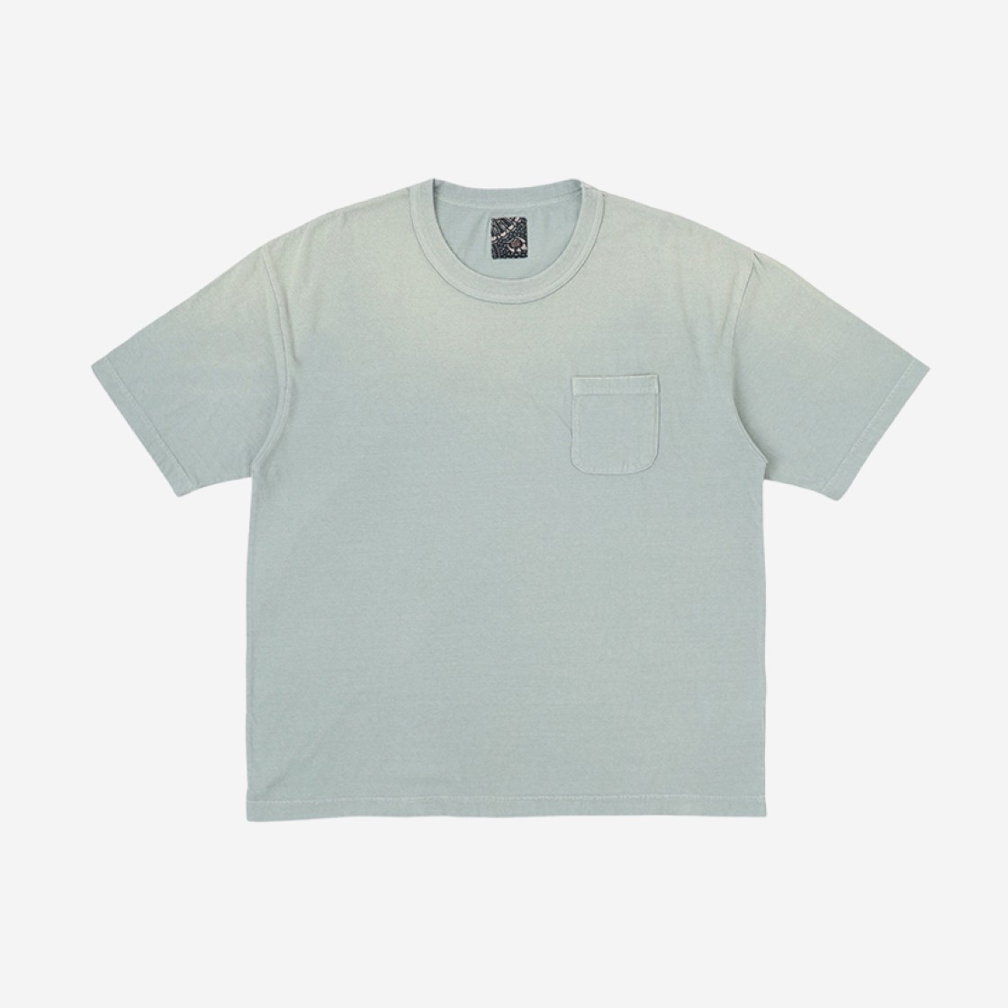 Visvim Amplus T-Shirt S/S DMGD Green - 23SS 상세 이미지 1