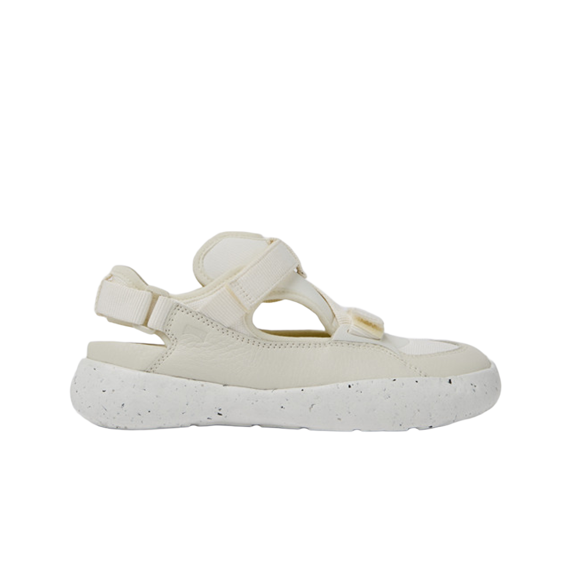 (W) 캠퍼 페우 스타디움 세미 오픈 스니커즈 화이트((W) Camper Peu Stadium Semi-Open Sneakers White) - 1