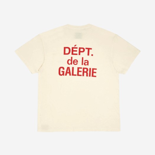 갤러리 디파트먼트 프렌치 티셔츠 크림
