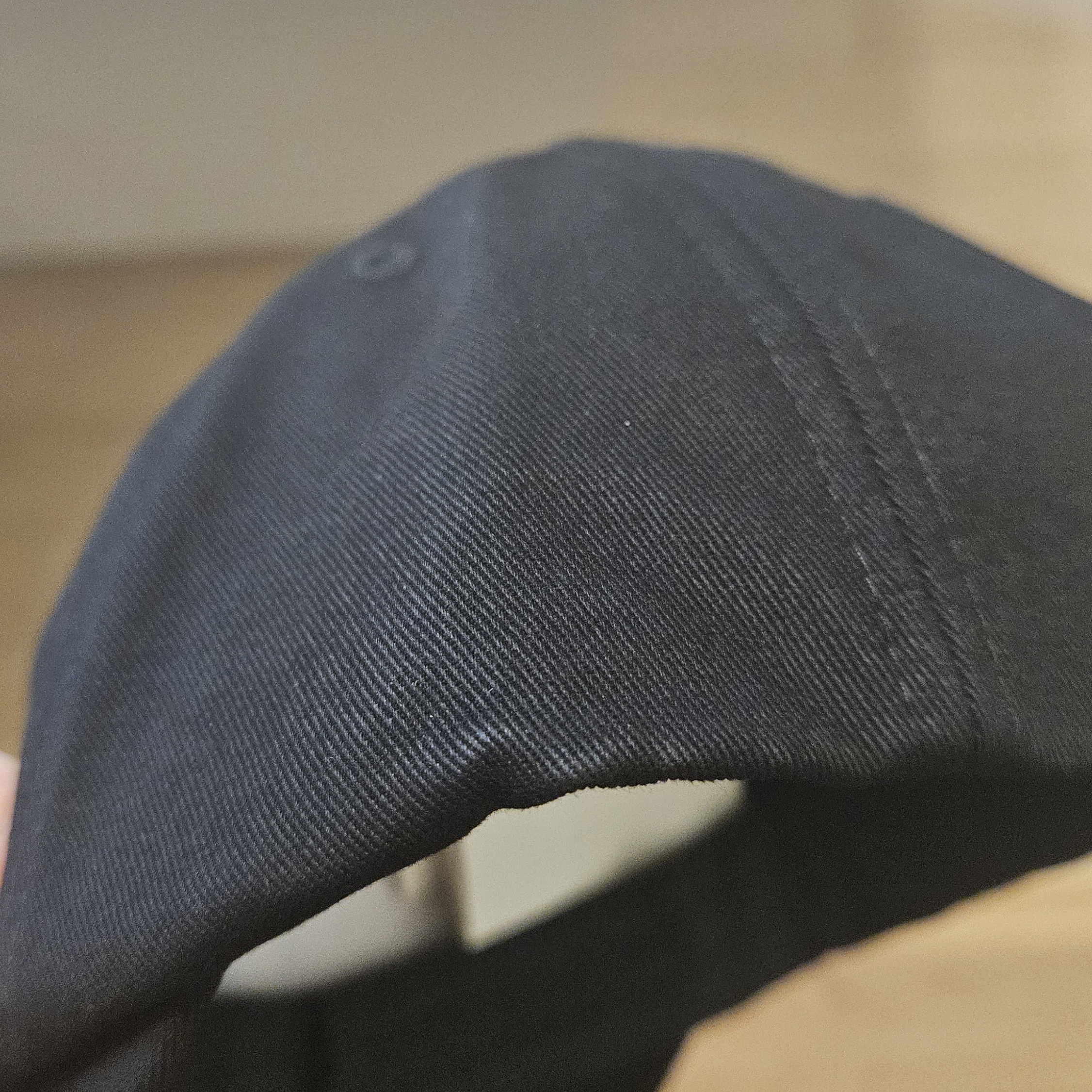 Wooyoungmi Embroidered Ball Cap Black - 23SS 착용 스타일 - 4