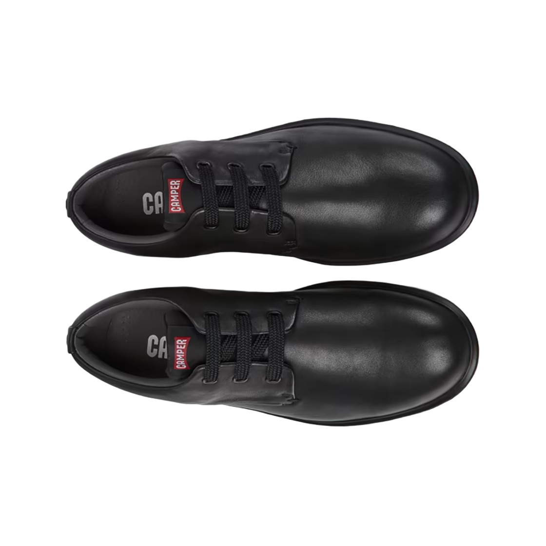 캠퍼 아톰 워크 레더 블루처 슈즈 블랙(Camper Atom Work Leather Blucher Shoes Black) - 2