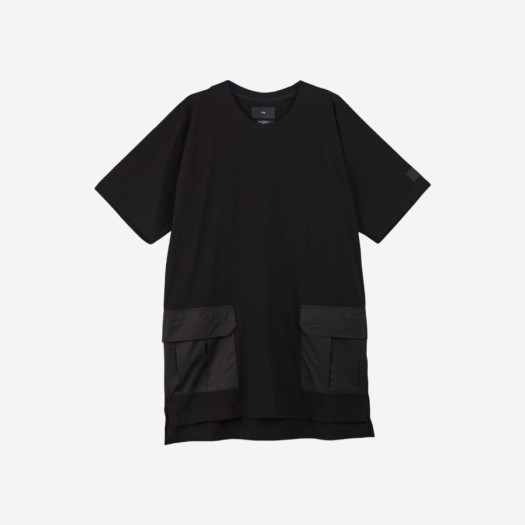 Y-3 포켓 숏슬리브 티셔츠 블랙