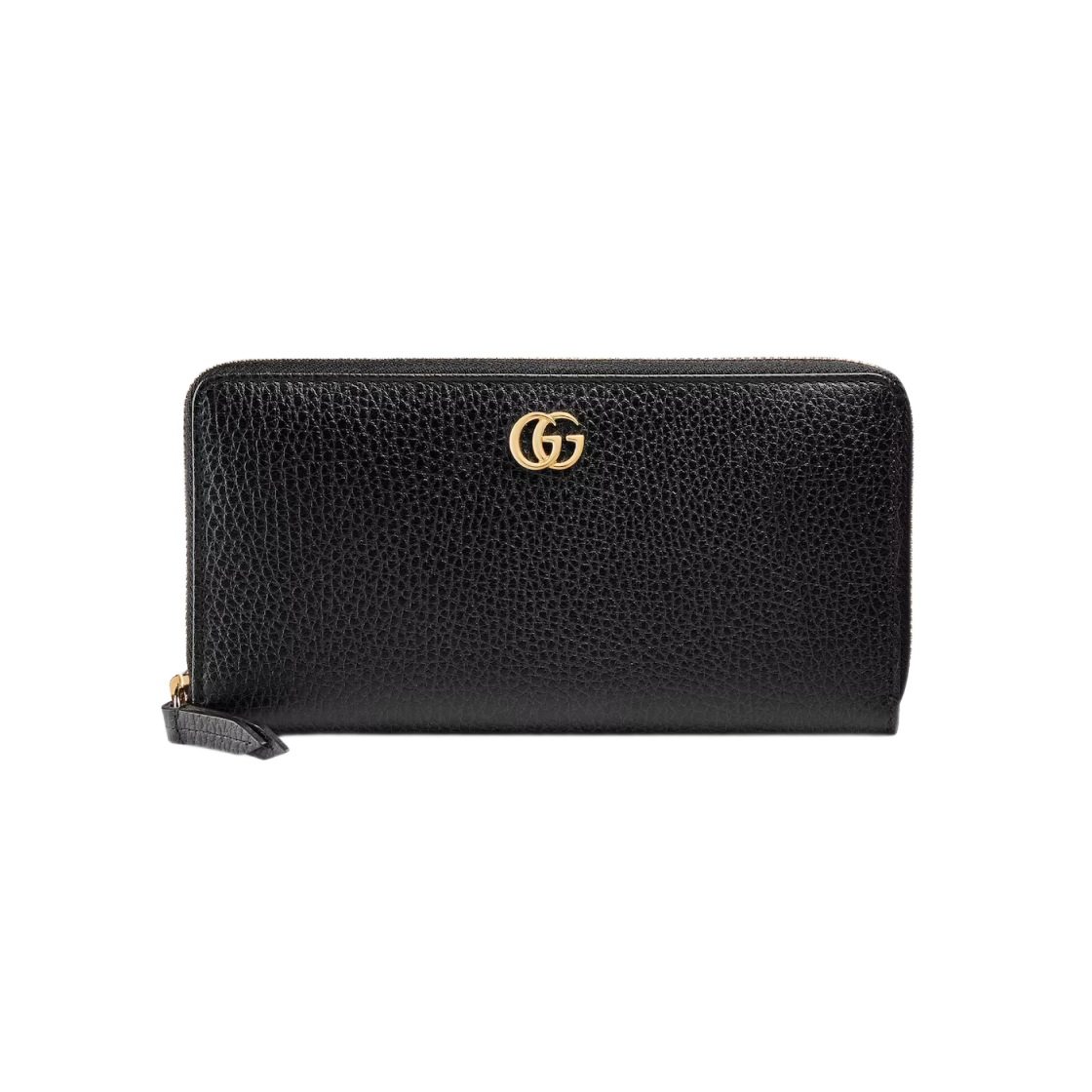 Gucci Leather Zip Around Wallet Black Leather 상세 이미지 1