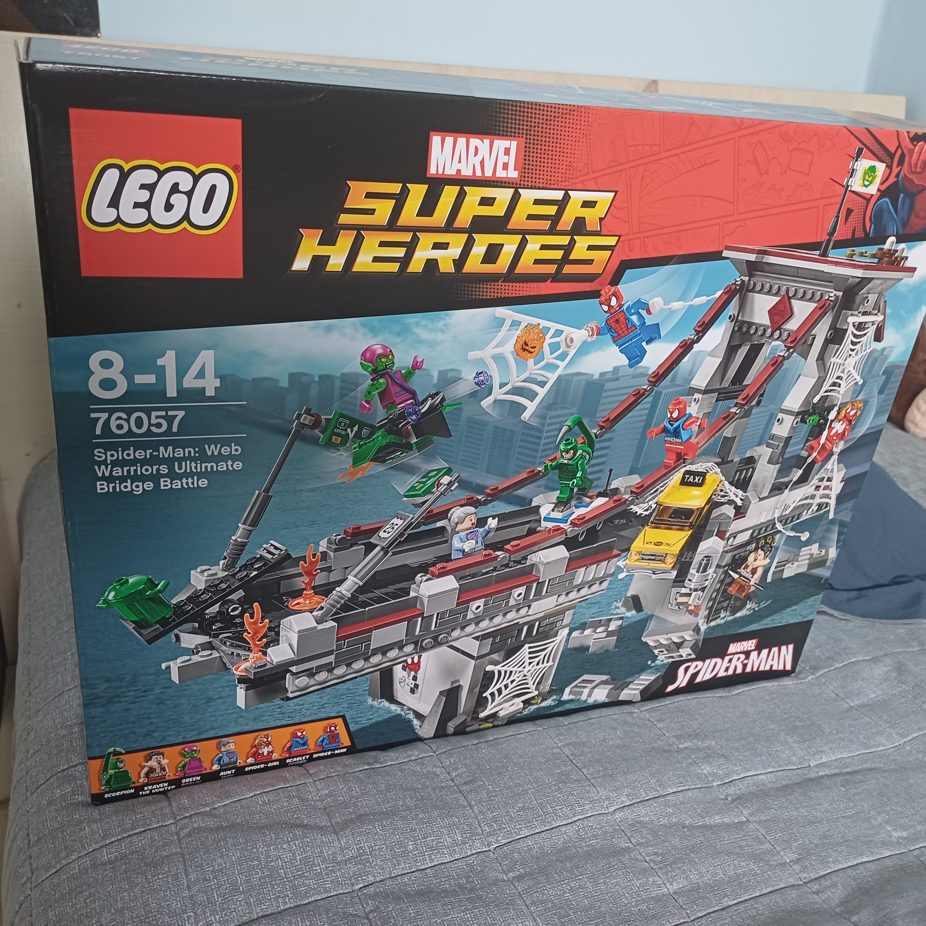 Lego Marvel Spider-Man Web Warriors Ultimate Bridge Battle 착용 스타일