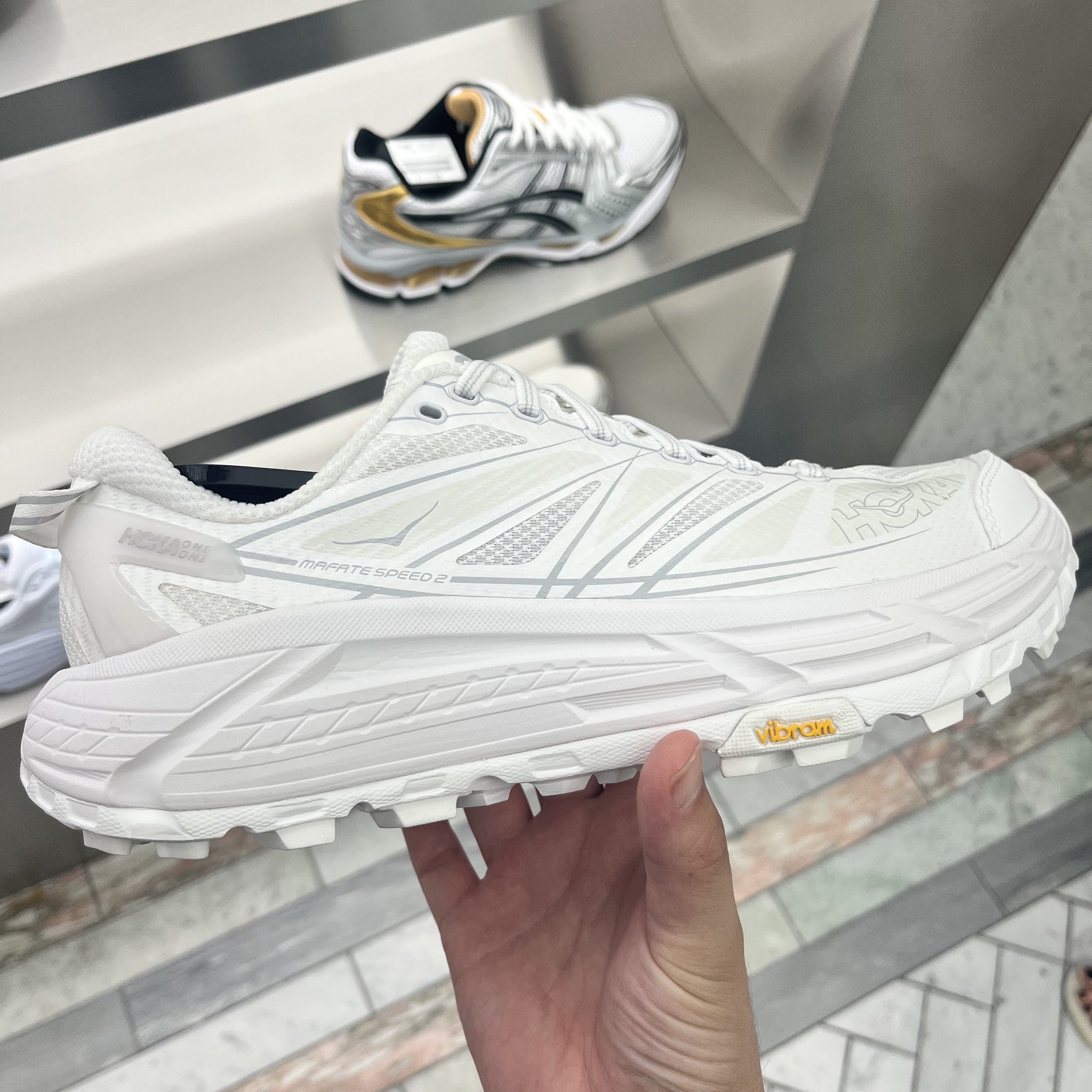 Hoka Mafate Speed2 White - 23FW 착용 스타일