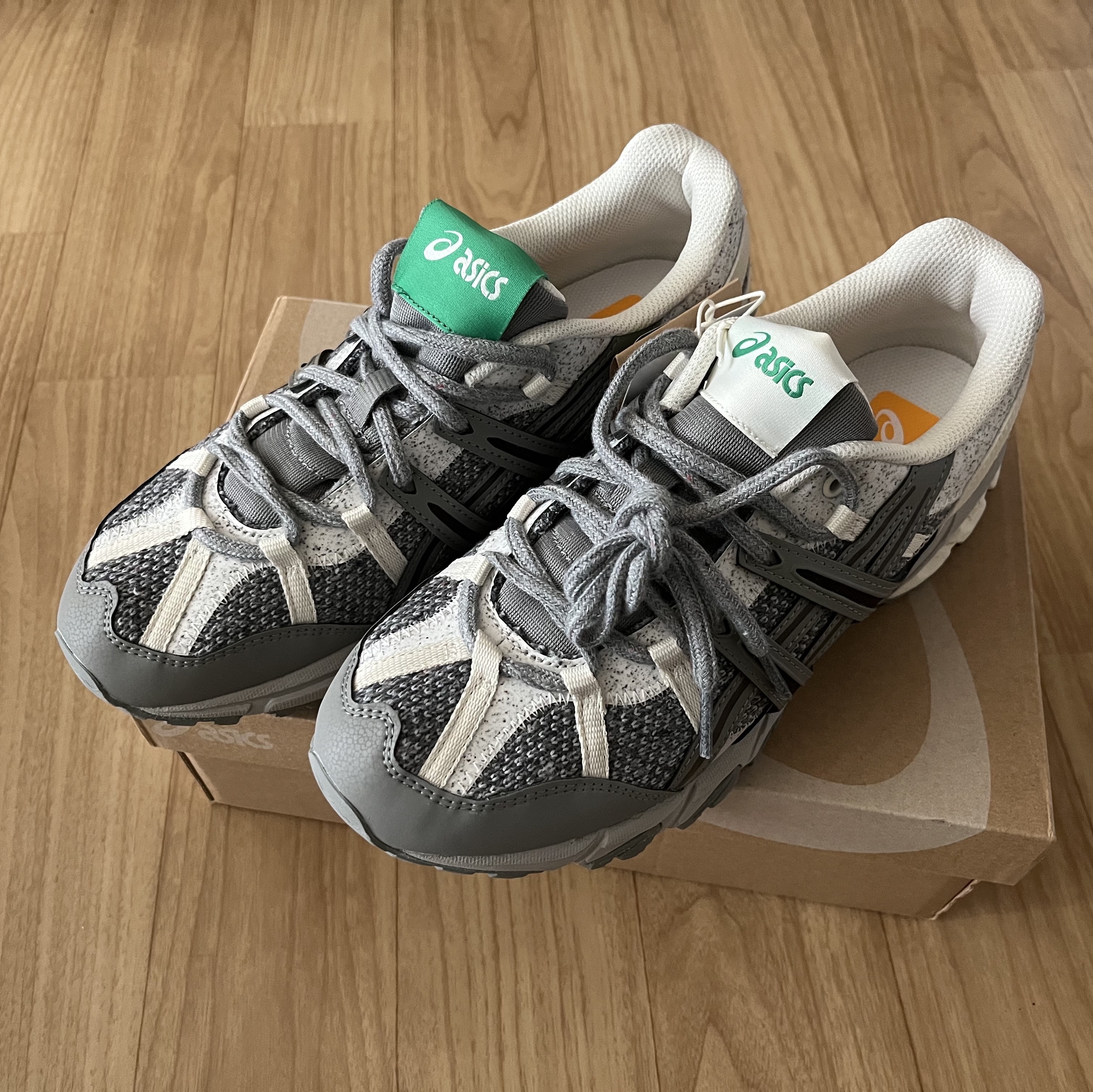 Asics Gel-Sonoma 15-50 Oyster Grey Cream 착용 스타일 - 3
