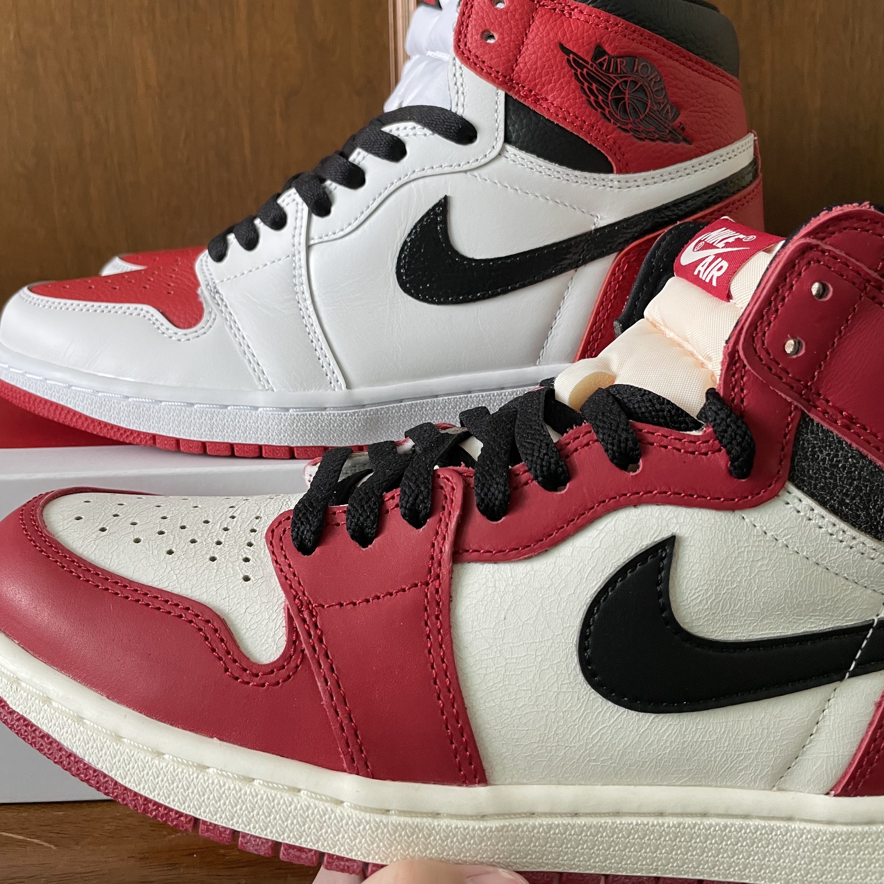 Jordan 1 Retro High OG Chicago 2022, Jordan 1 Retro High OG Heritage 착용 스타일