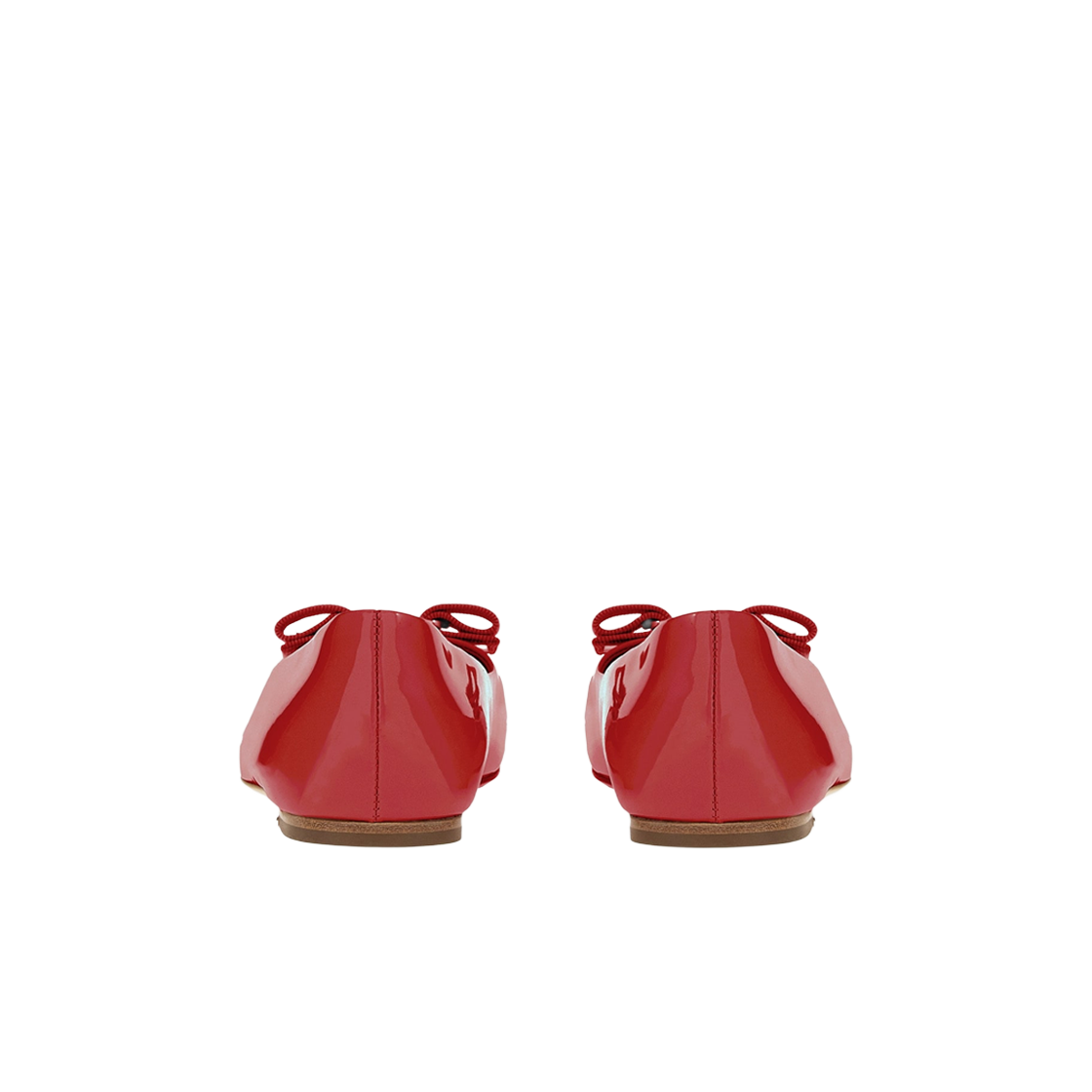 (W) 페라가모 바리나 발레 플랫 레드 - B((W) Ferragamo Varina Ballet Flat Red - B) - 4