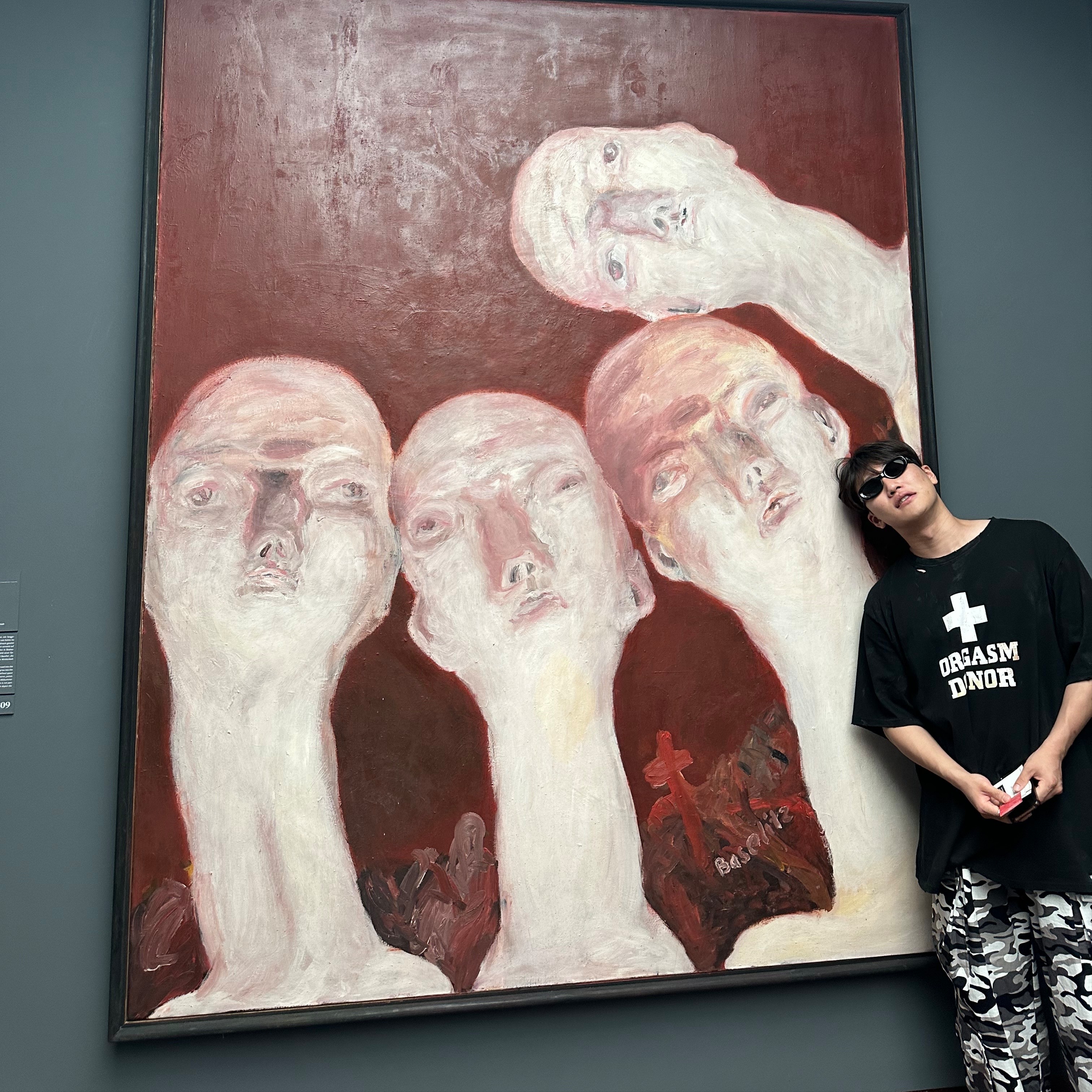 Project G/R Orgasm Donor T-Shirt Dirty Black 착용 스타일 - 1
