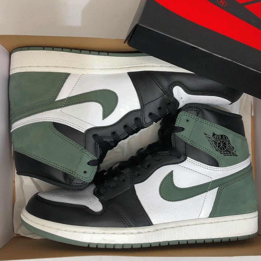 Jordan 1 Retro High Clay Green 착용 스타일