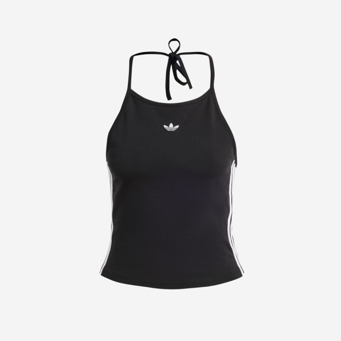 (W) Adidas Halter-Neck Tank Top Black - US Sizing