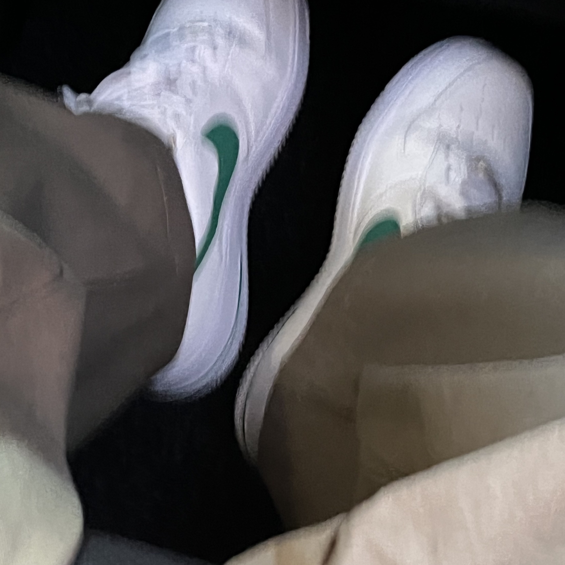 (W) Nike Air Force 1 '07 SE 40th Anniversary Join Forces Sail Malachite 착용 스타일 - 2