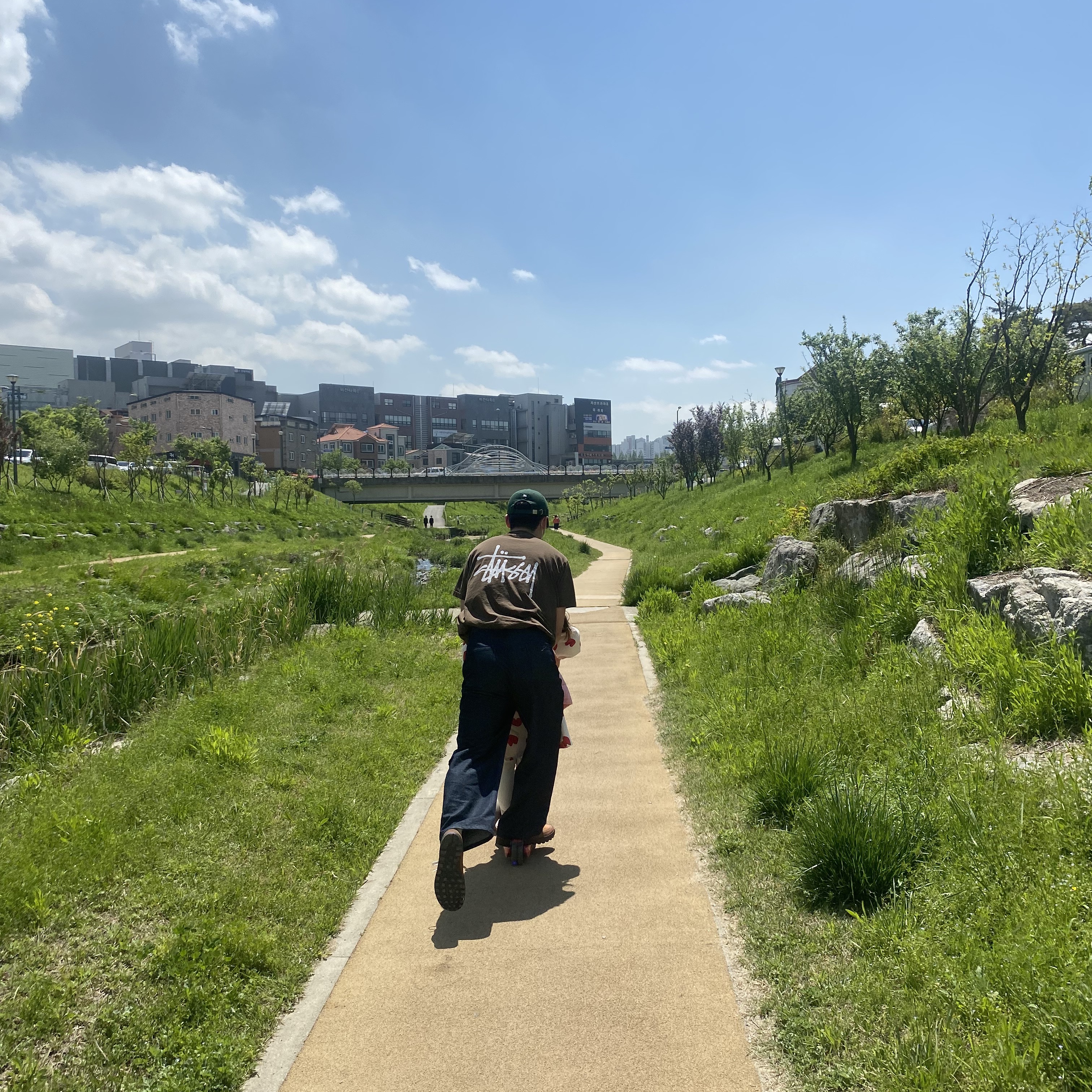 Nike x Tom Sachs General Purpose Shoe Brown, Stussy Basic Stussy Pigment Dyed T-Shirt Coffee 2022 착용 스타일 - 2