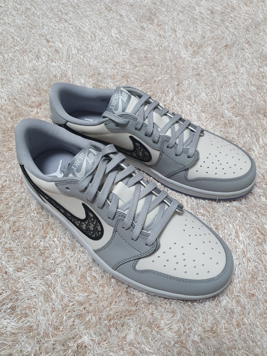 Jordan 1 x Dior Low OG 착용 스타일