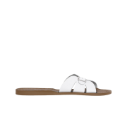 (W) Saltwater Sandal Classic Slide White