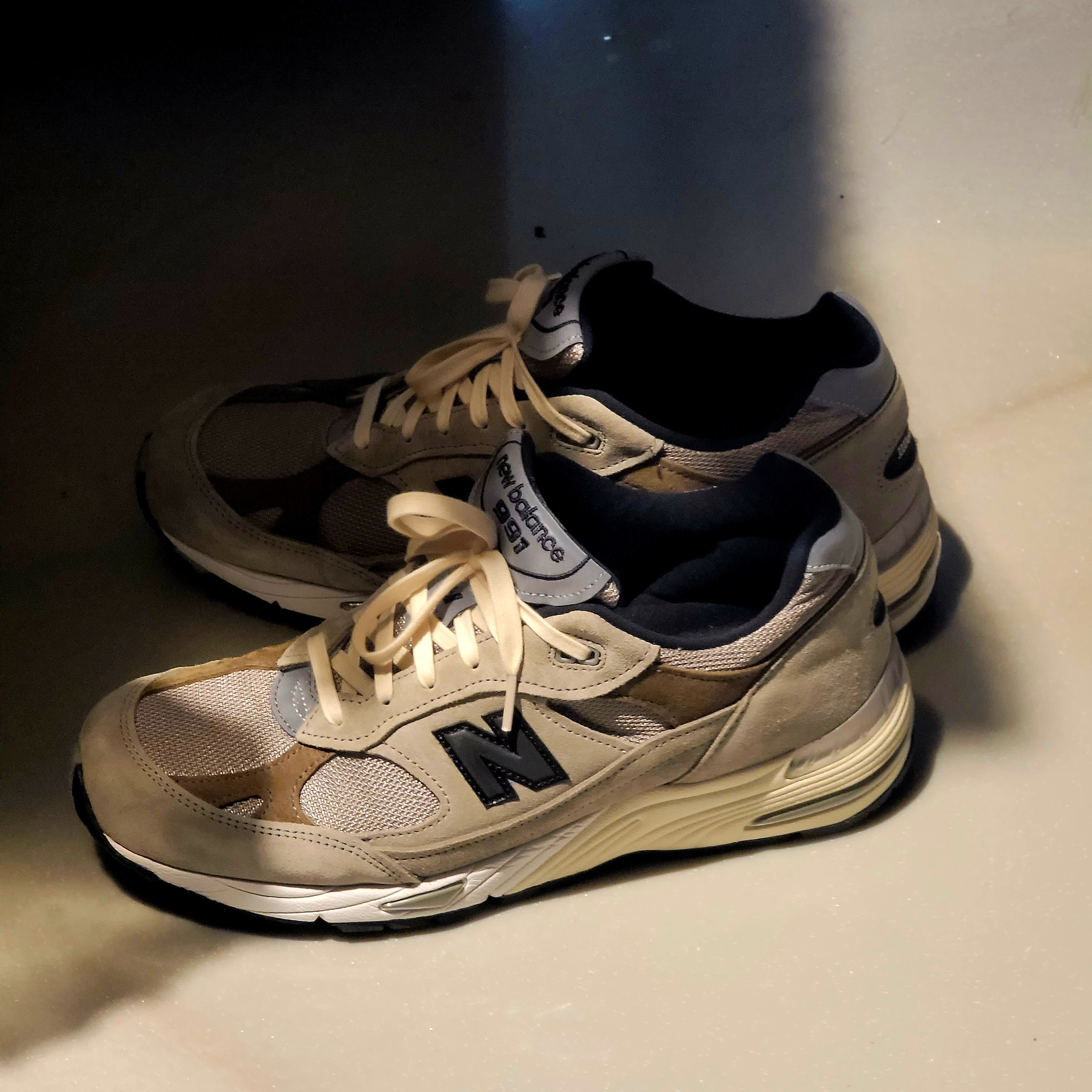 New Balance x JJJJound 991 Made in UK Grey 착용 스타일