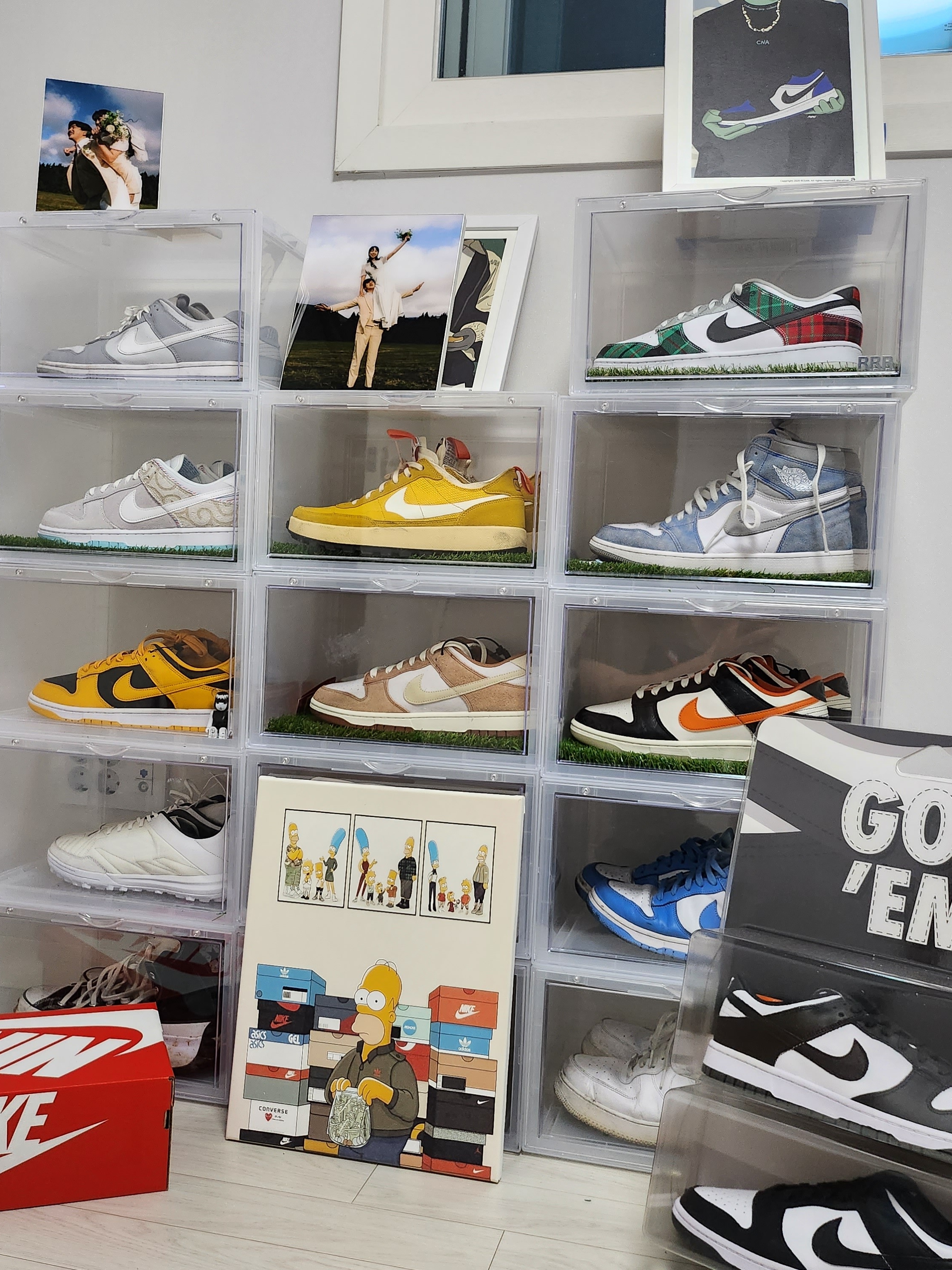 Nike Dunk Low Retro Wolf Grey, Nike x Tom Sachs General Purpose Shoe Archive 착용 스타일