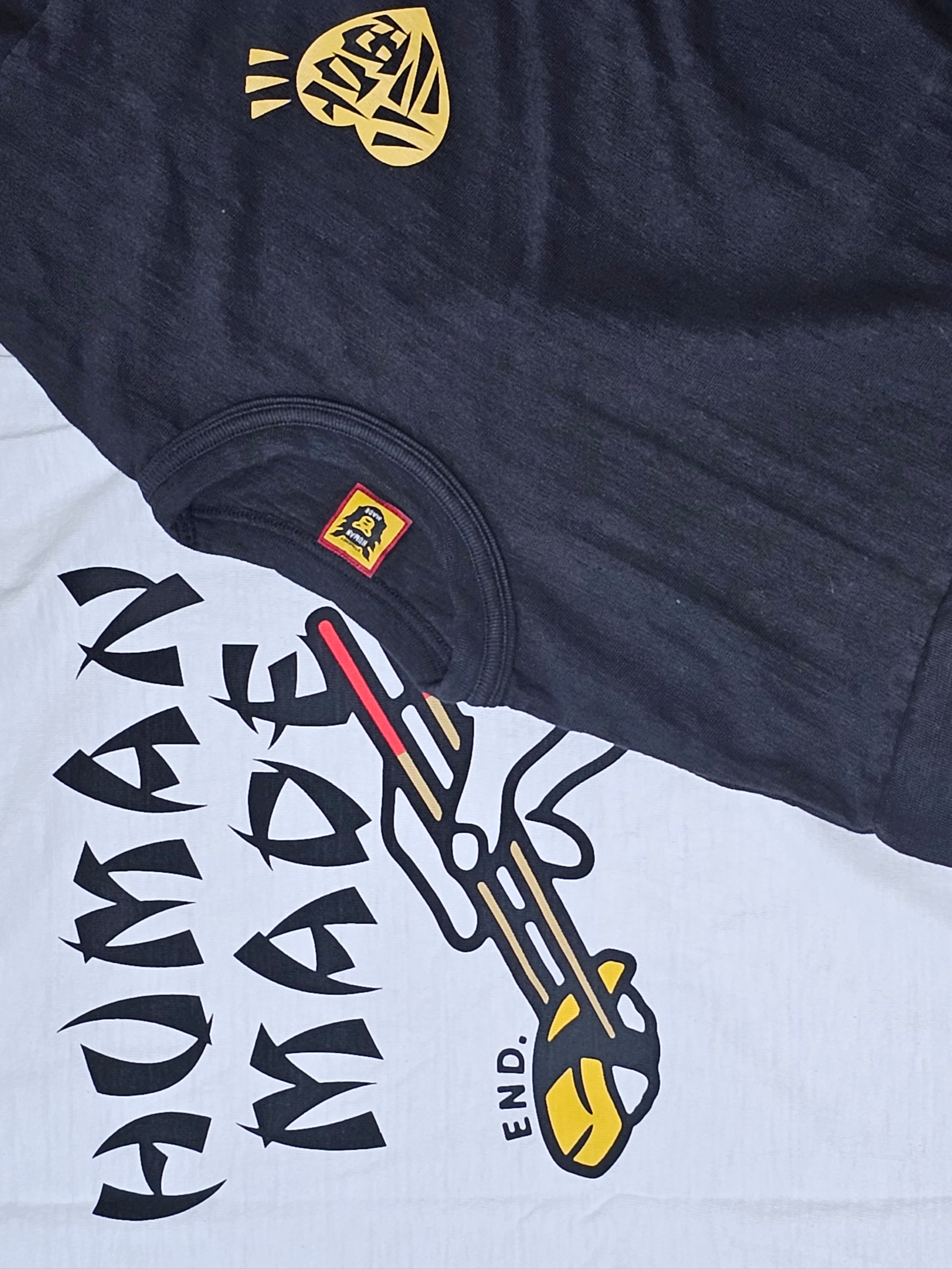 Human Made x END. Sushi T-Shirt White, Human Made x END. Sushi T-Shirt Black 착용 스타일 - 3