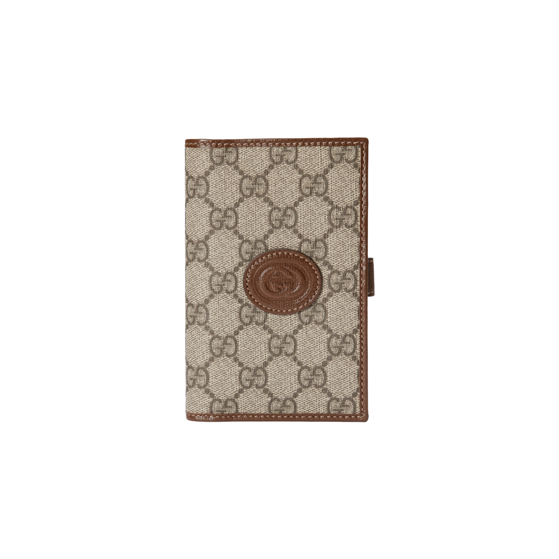 Gucci GG Passport Case with Interlocking G Beige Ebony Supreme 상세 이미지 1