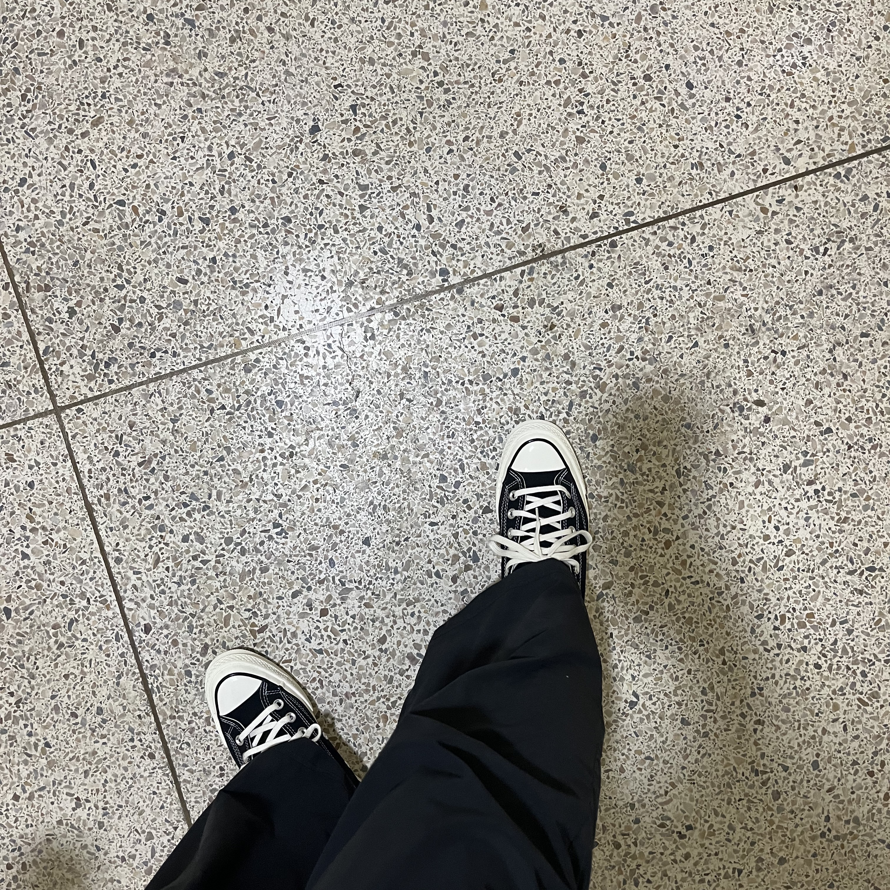 Converse Chuck 70 Ox Black - Standard 착용 스타일