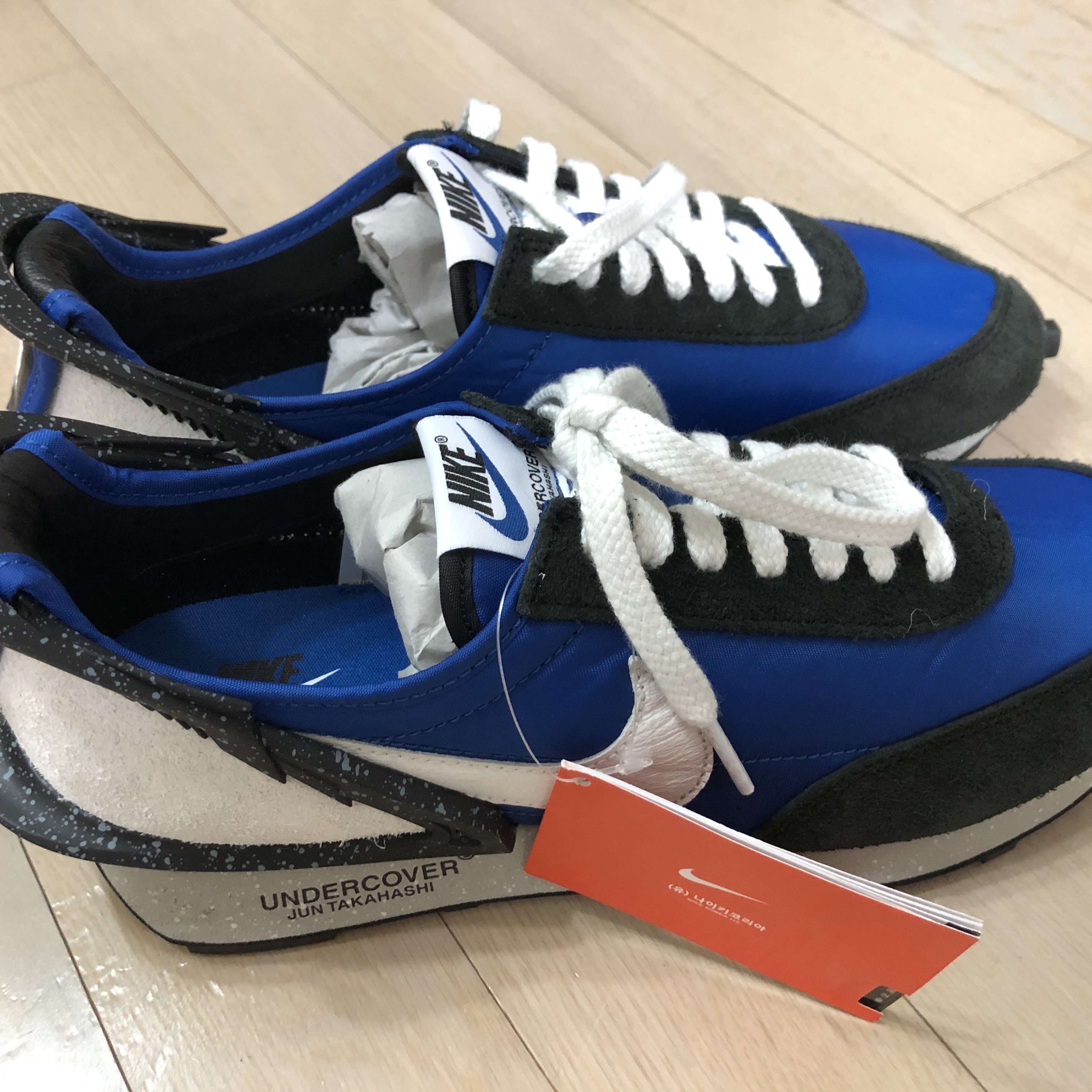 Nike x Undercover Daybreak Blue Jay 착용 스타일 - 2