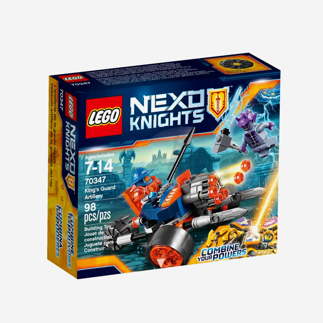 레고 넥소 나이츠 왕의 근위병 대포(Lego Nexo Knights King's Guard Artillery) - 2