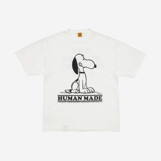 휴먼 메이드 피너츠 티셔츠 #1 화이트
