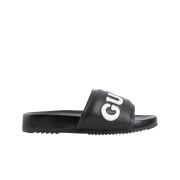 Gucci Gucci Slide Sandal Black Leather