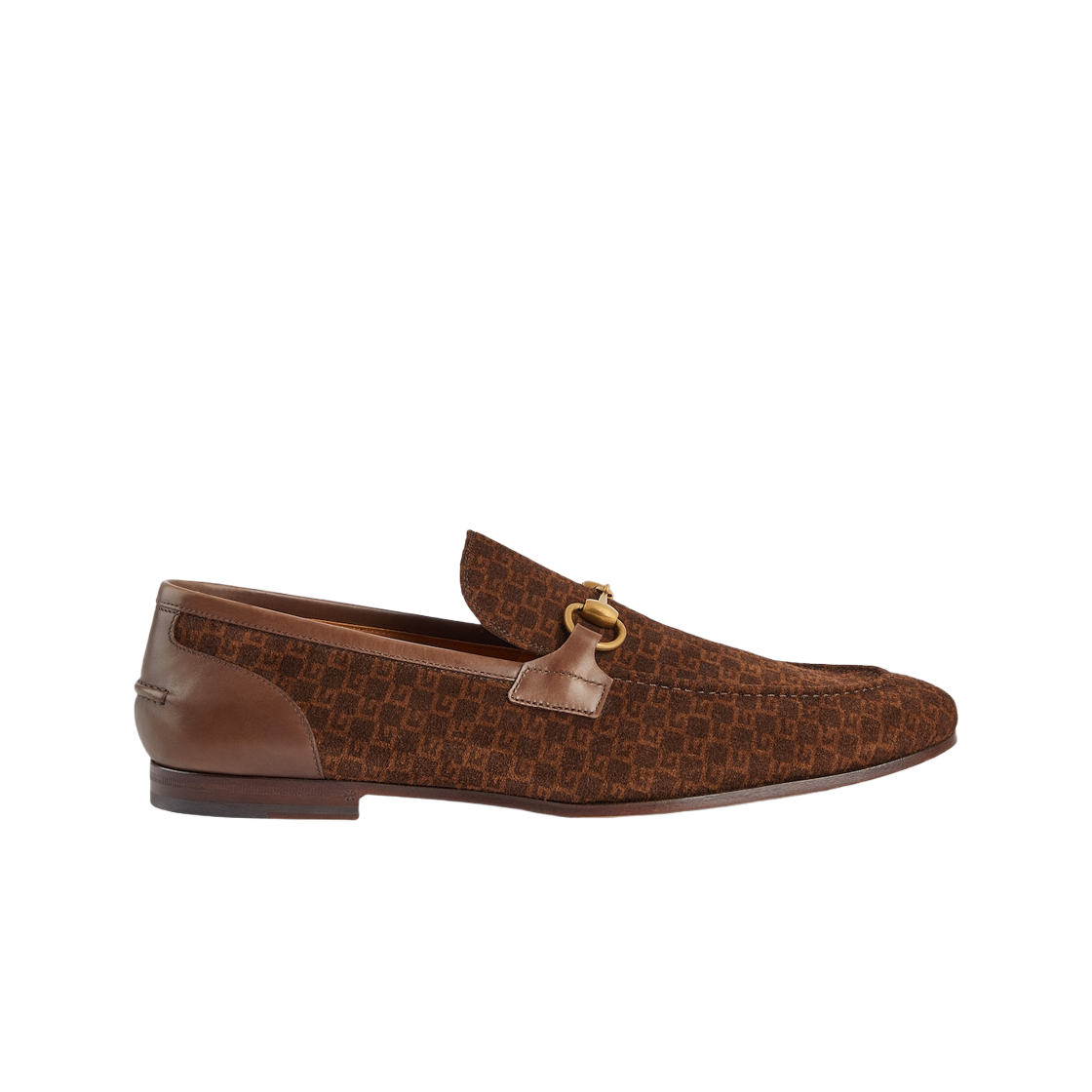 구찌 조던 로퍼 다크 브라운 스웨이드(Gucci Jordaan Loafer Dark Brown Suede) - 1