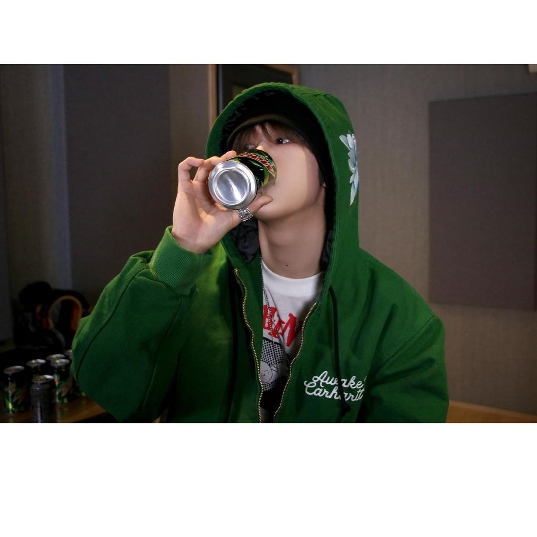 Carhartt WIP x Awake NY OG Active Jacket Green 착용 스타일 - 3