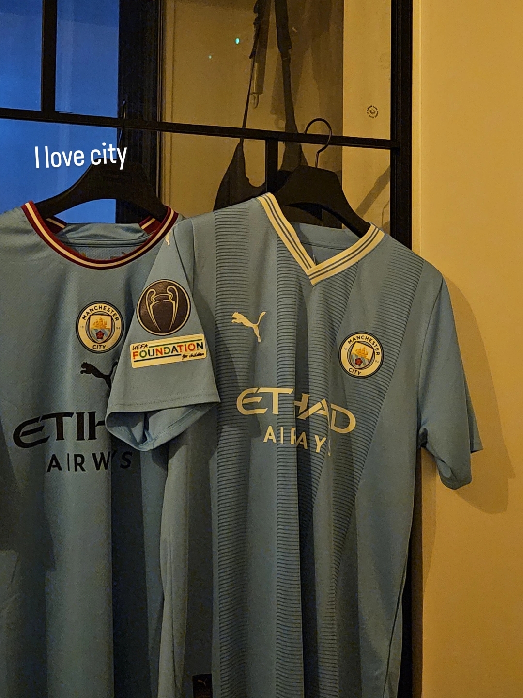 Puma Manchester City 2022/23 Home Jersey Team Light Blue (Non Marking Ver.) 착용 스타일