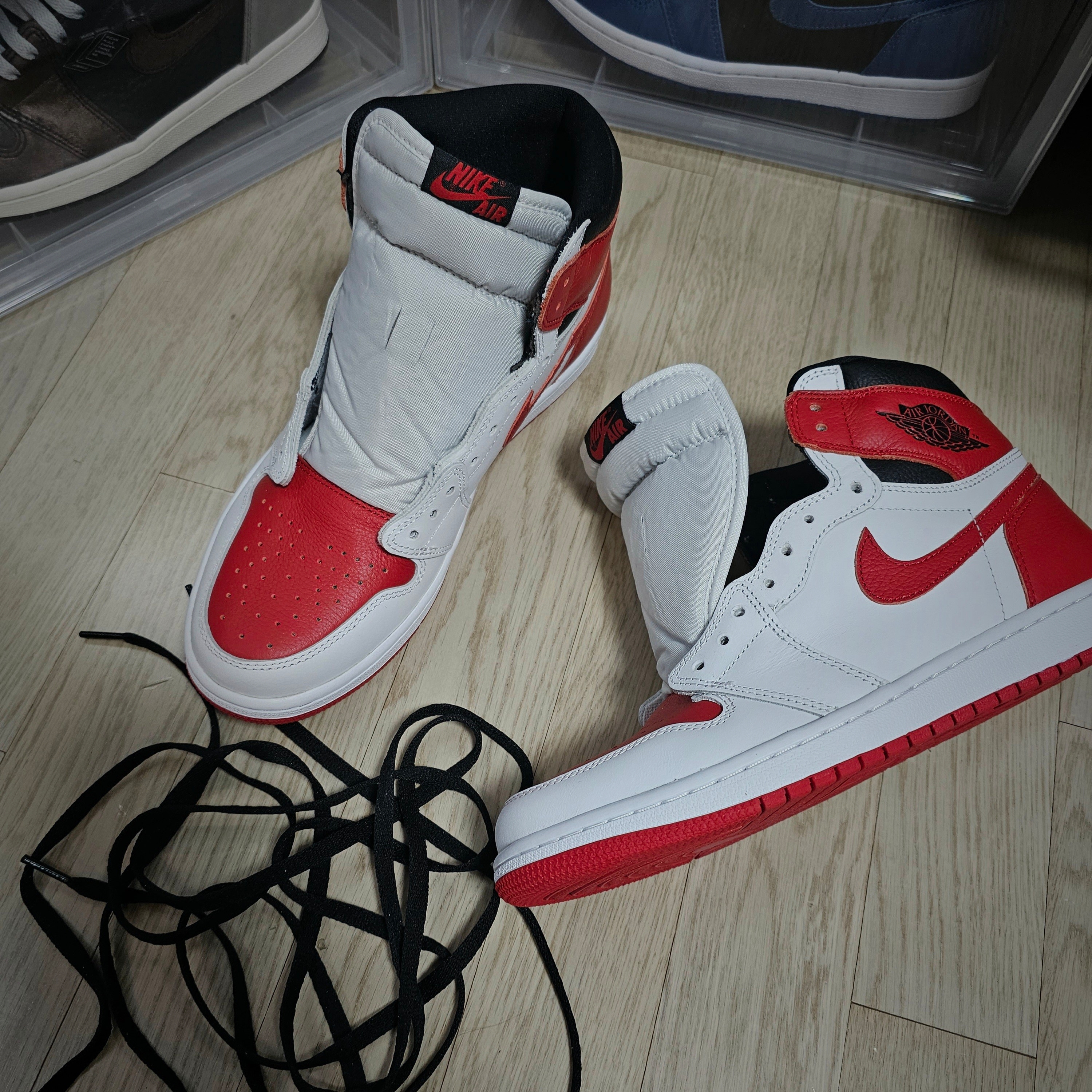 Jordan 1 Retro High OG Heritage 착용 스타일 - 2