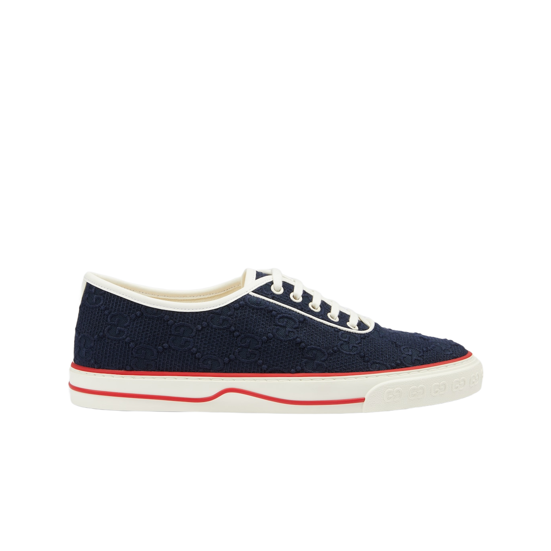 구찌 GG 스니커즈 다크 블루 코튼(Gucci GG Sneaker Dark Blue Cotton) - 1