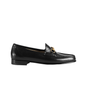 (W) Gucci 1953 Horsebit Loafer in Leather Black Leather