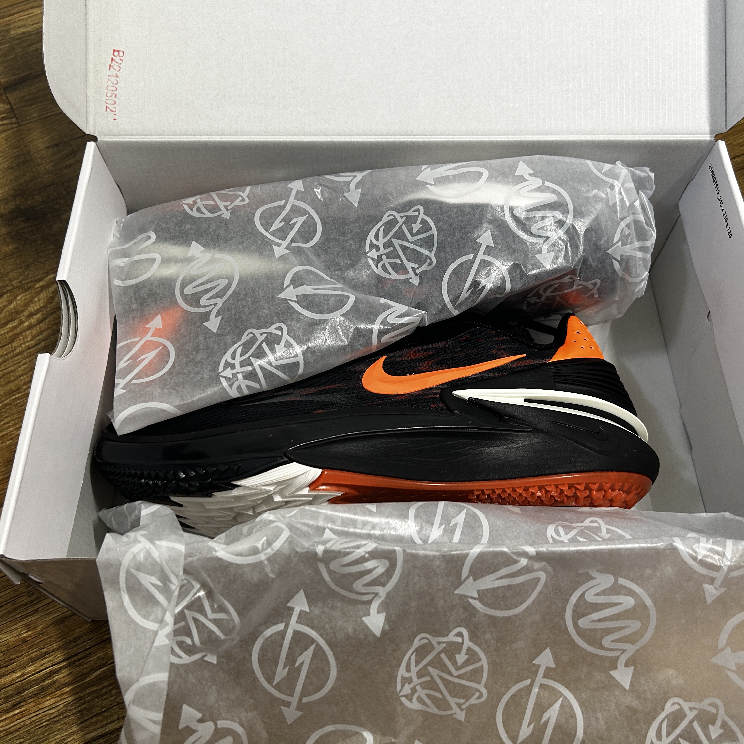 Nike Air Zoom GT Cut 2 Black Phantom 착용 스타일 - 3