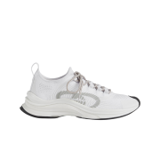(W) Gucci Run Sneaker White Fabric