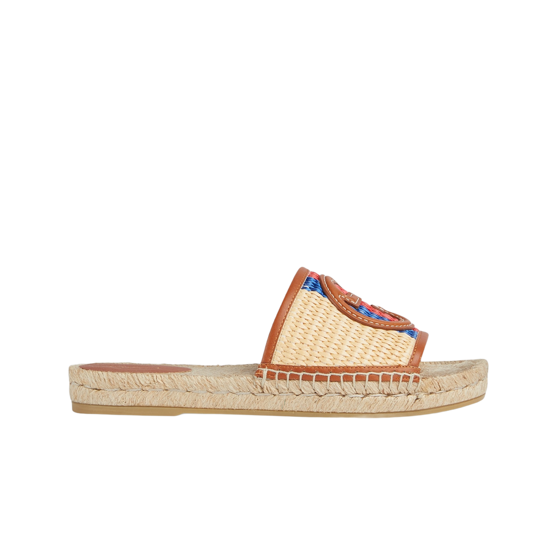 (W) 구찌 인터로킹 G 에스파드리유 내츄럴 라피아((W) Gucci Interlocking G Espadrille Natural Raffia) - 1