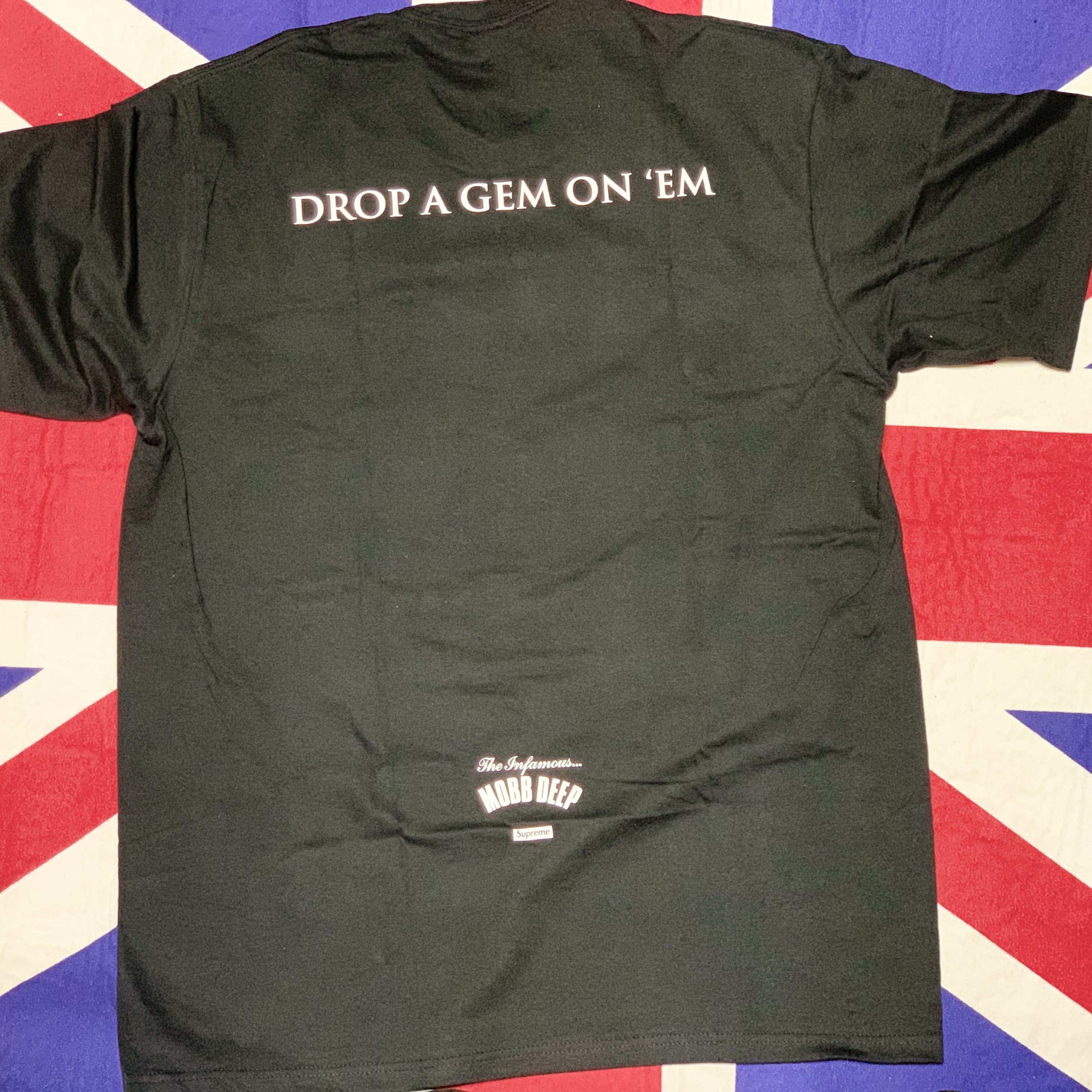Supreme Mobb Deep Dragon T-Shirt Black - 23SS 착용 스타일 - 2